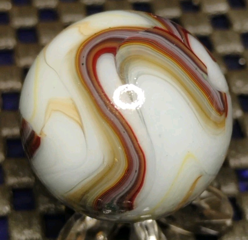 .93″ D.A.S. MARBLES SHOOTER-GLASS TOYS NM+