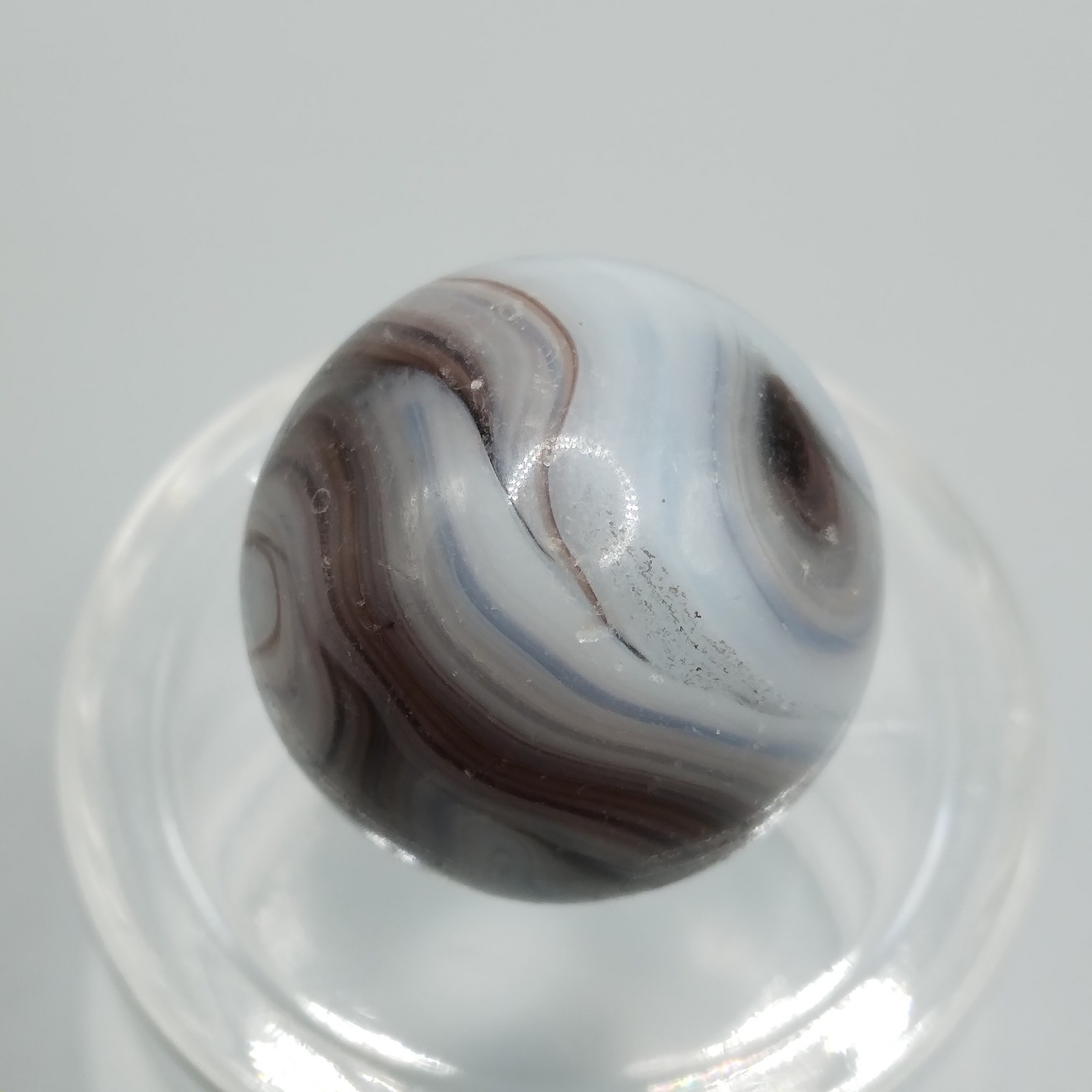 0.61″ Vintage Marble- Alley Ravenswood Heaton Champion WV Swirl- Quick List #Q31