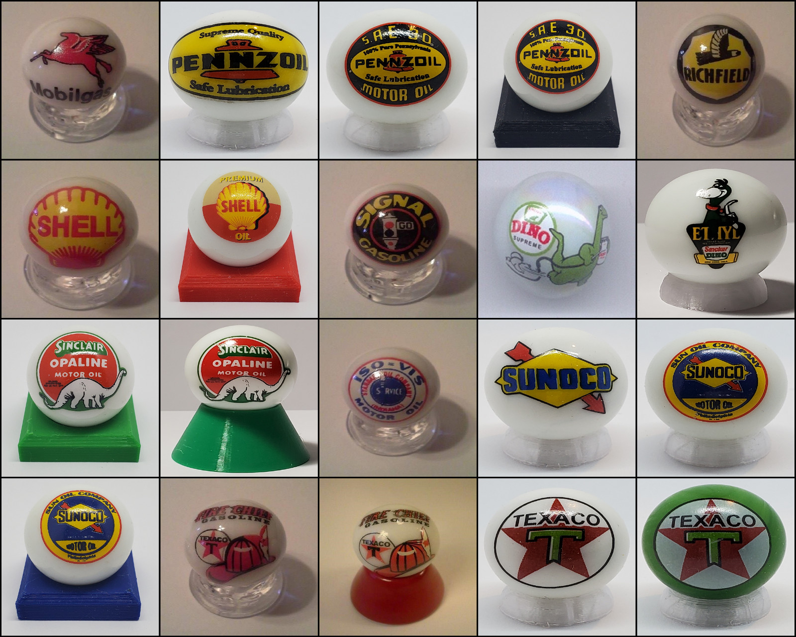 Gas & Oil Marbles Pick Your Marble (43 variations) Buy more & Save