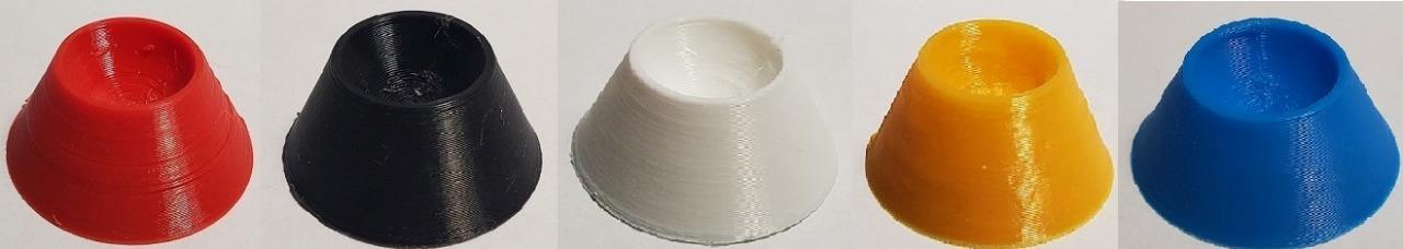 Very Nice Set of 5 Marble stands will hold 1 to 2 inch