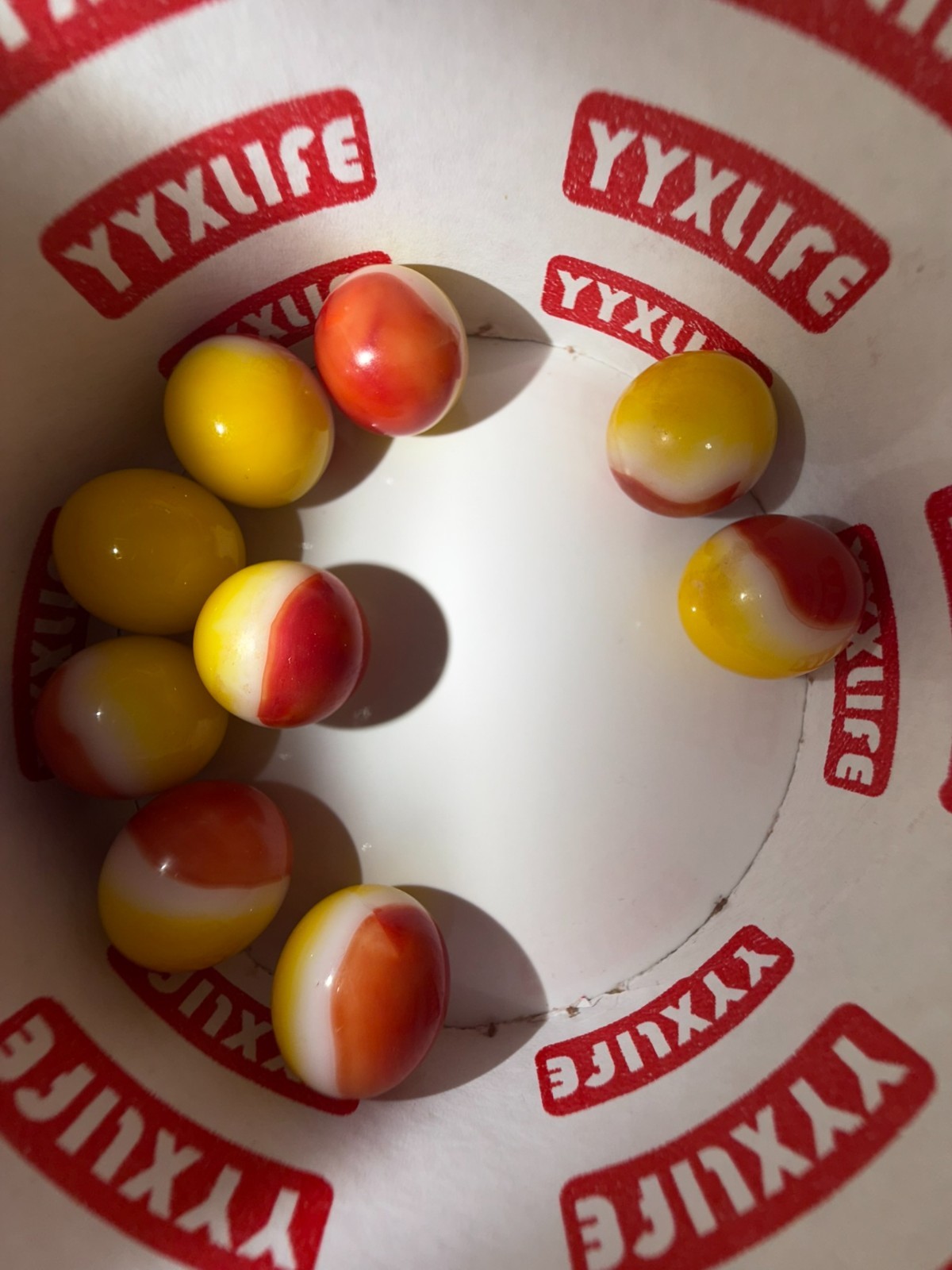 Vintage Mixed Lot of Toy Marbles – Mixed Style Assortment