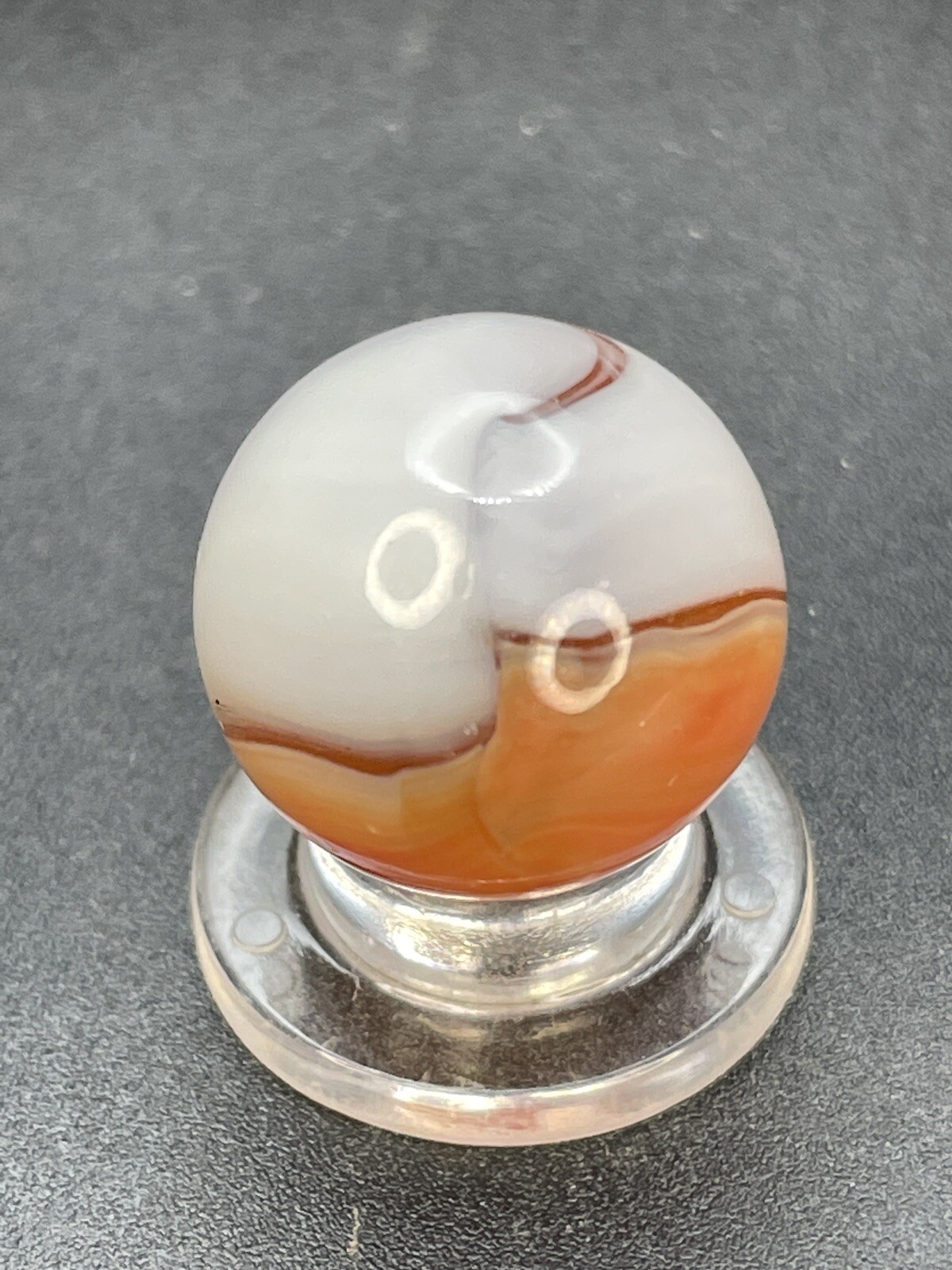 Vitro Conqueror Patch Marble Vintage Marbles 0.669”
