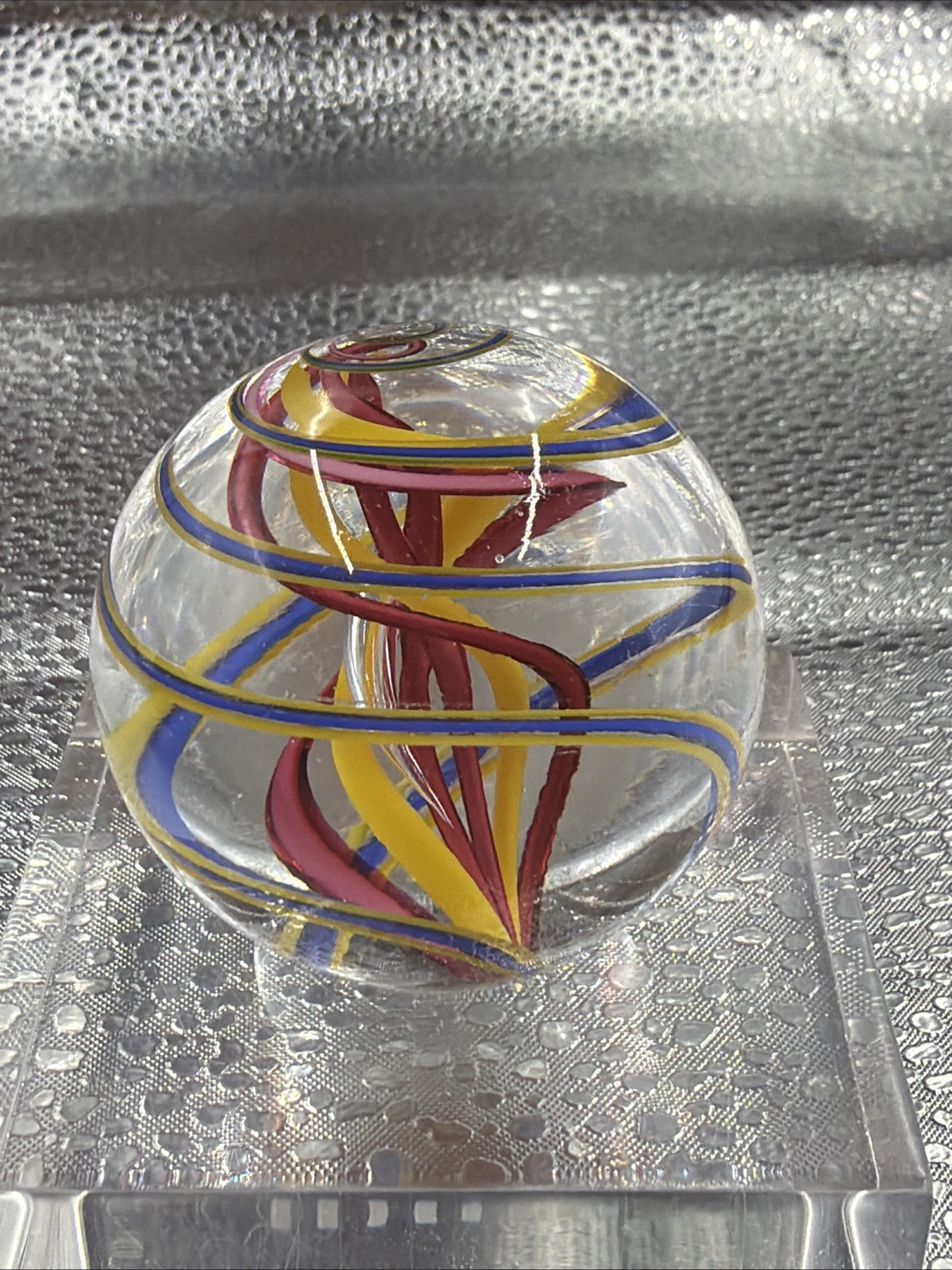 Massive 1.5” Contemporary Modern Multi-Strand Open Core Swirl – Polished to Mint
