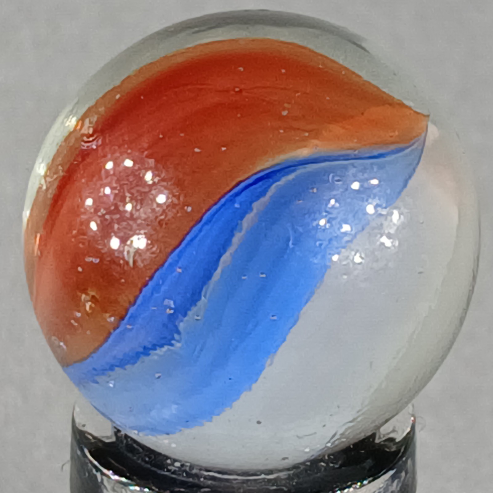 Vintage Imported Cat’s Eye Marble .60 Inches Near-Mint Condition