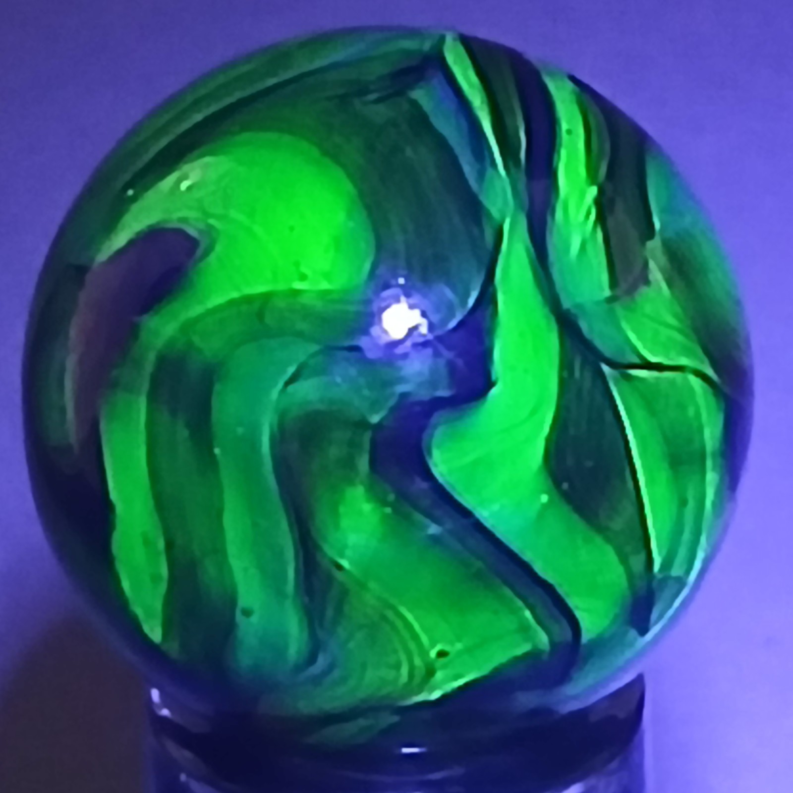 Large UV-Reactive Jabo Special Run .72 Inches Near-Mint Condition