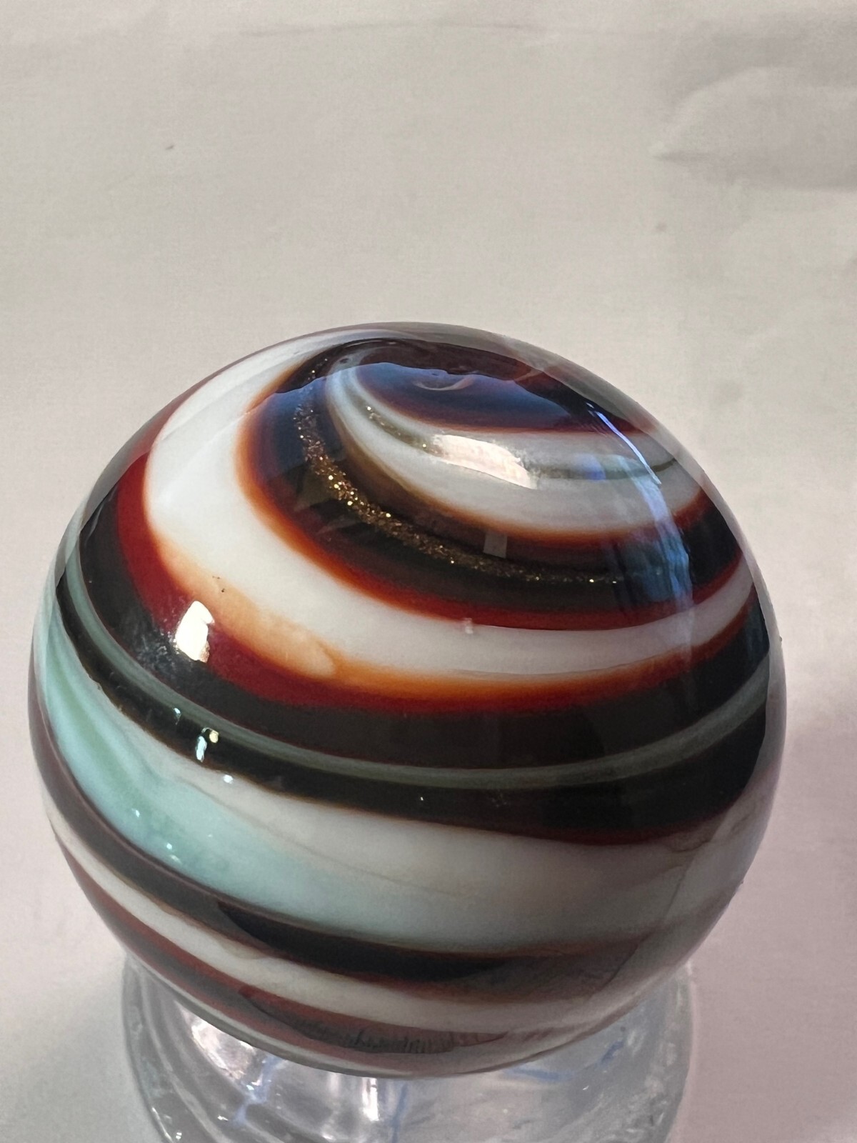 Beautiful very nice contemporary swirl marble #72