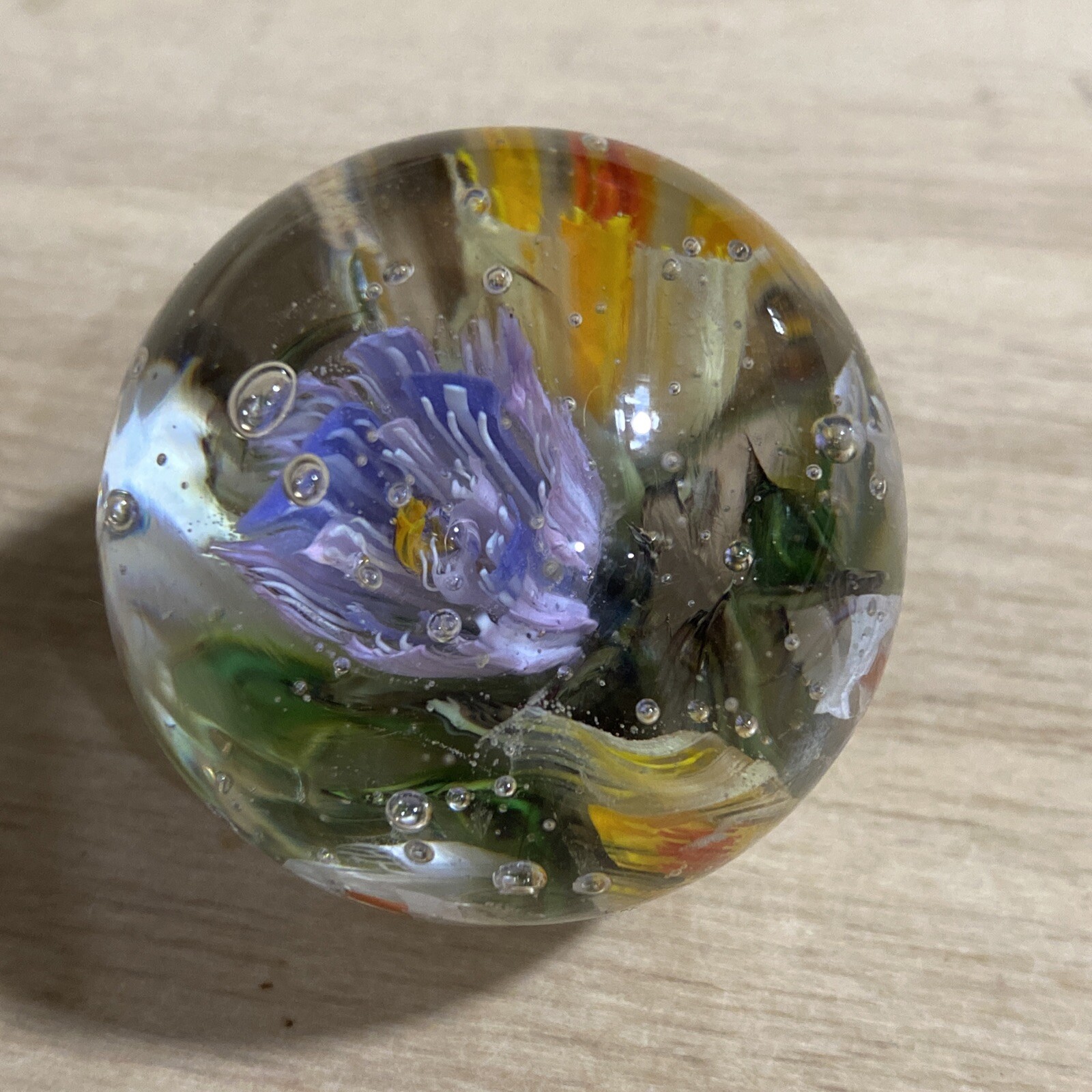 handmade glass Pretty Colors Murrini Underwater Style marble Sara Sally