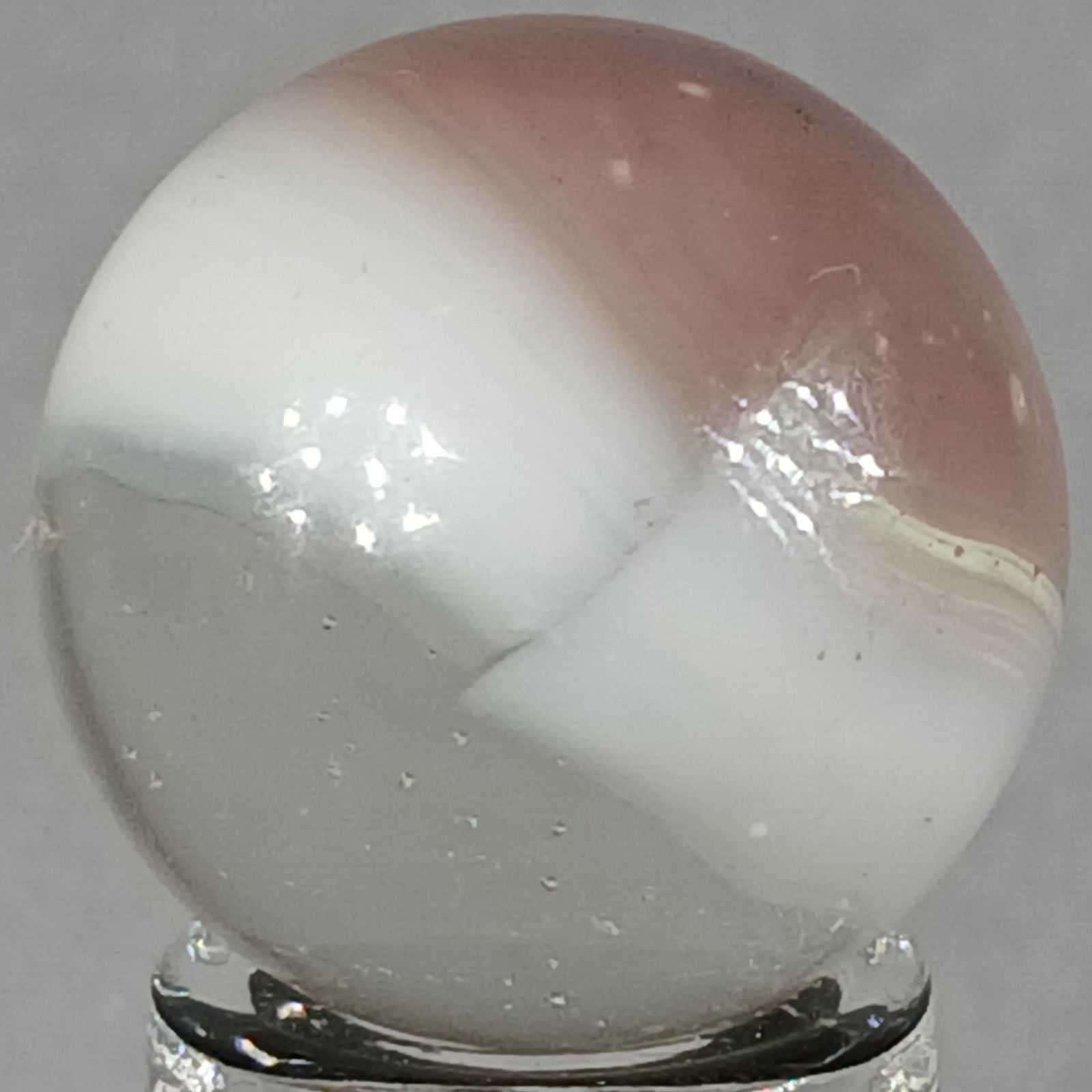 Vintage Vitro Conqueror Marble .62 Inches Near-Mint Condition