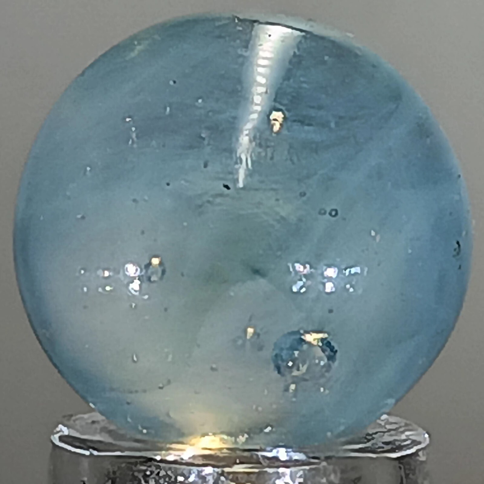 Vintage Champion Swirl Marble .58 Inches Near-Mint Condition