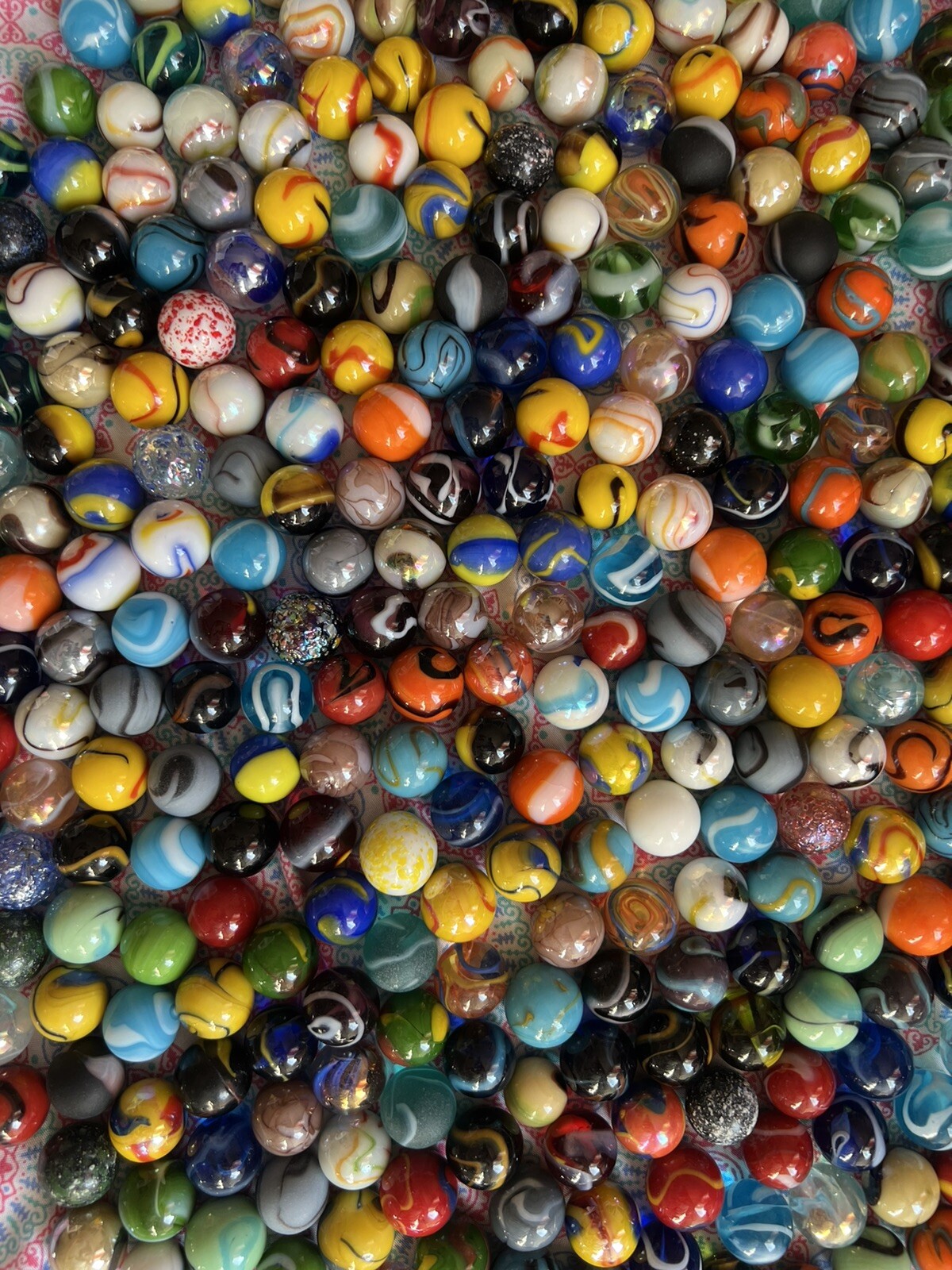 Marbles Lot Of 25 Different