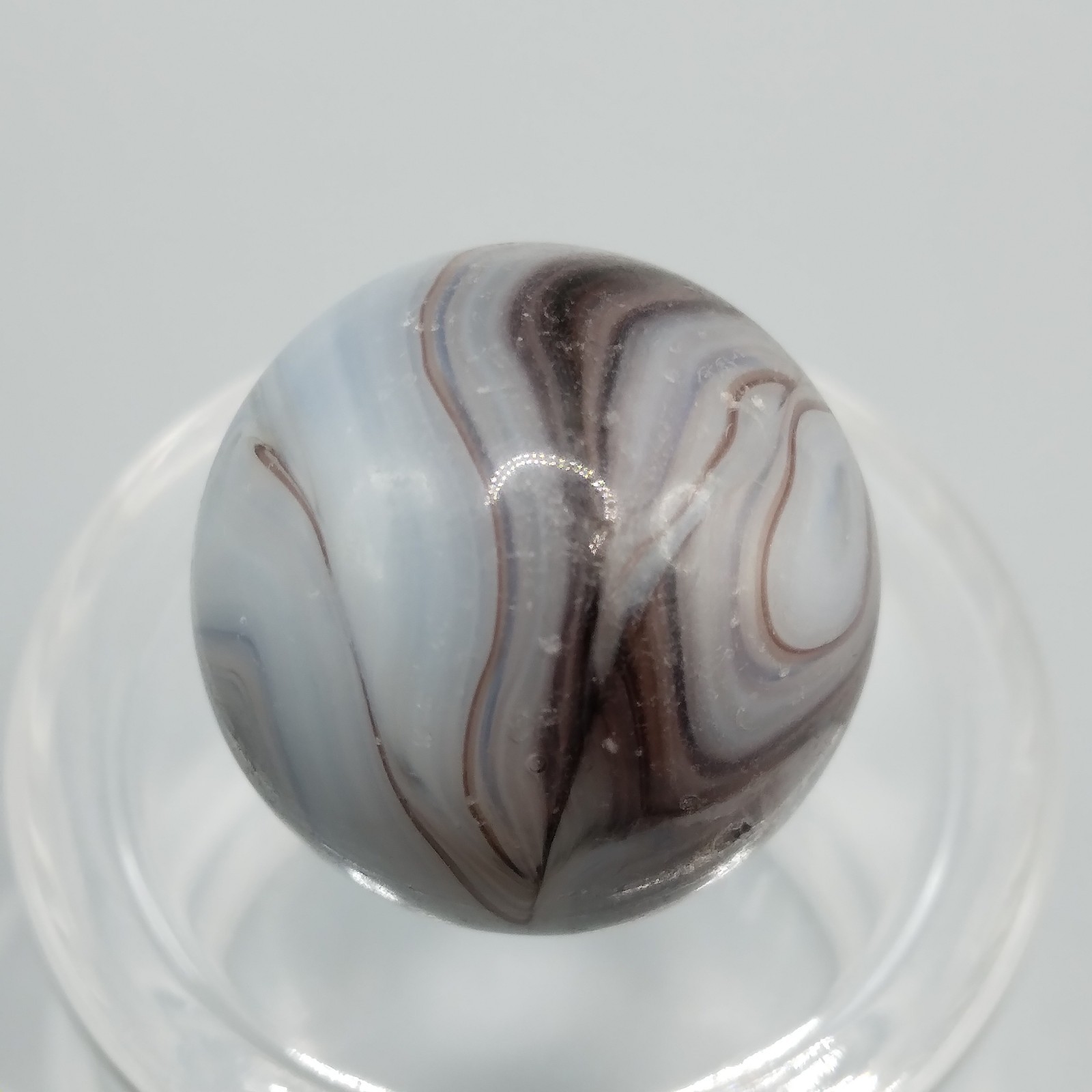 0.61″ Vintage Marble- Alley Ravenswood Heaton Champion WV Swirl- Quick List #Q31