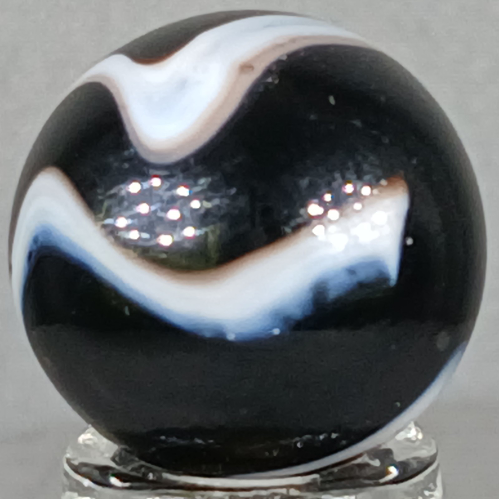 Vacor Zebra Marble .63 Inches Near-Mint Condition Combined Shipping