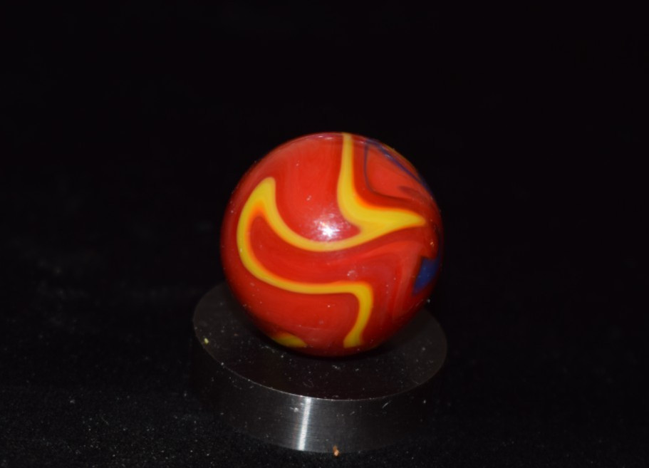 👽➖⏩VACOR💪Superman🔴🔵🟡 Toy Collectors Marble Shooter size” 7/8″=.875″ Mint
