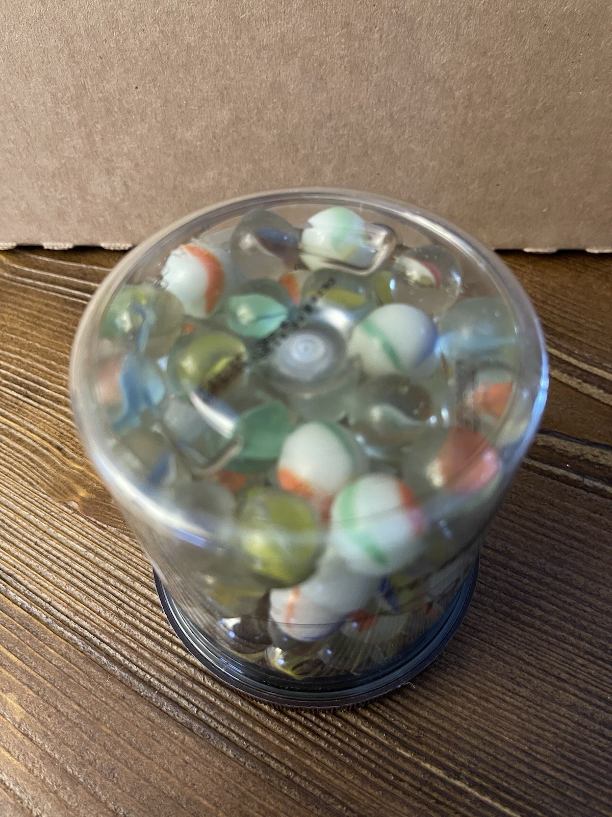 Vintage Mixed Lot of Approximately 150 Glass Marbles