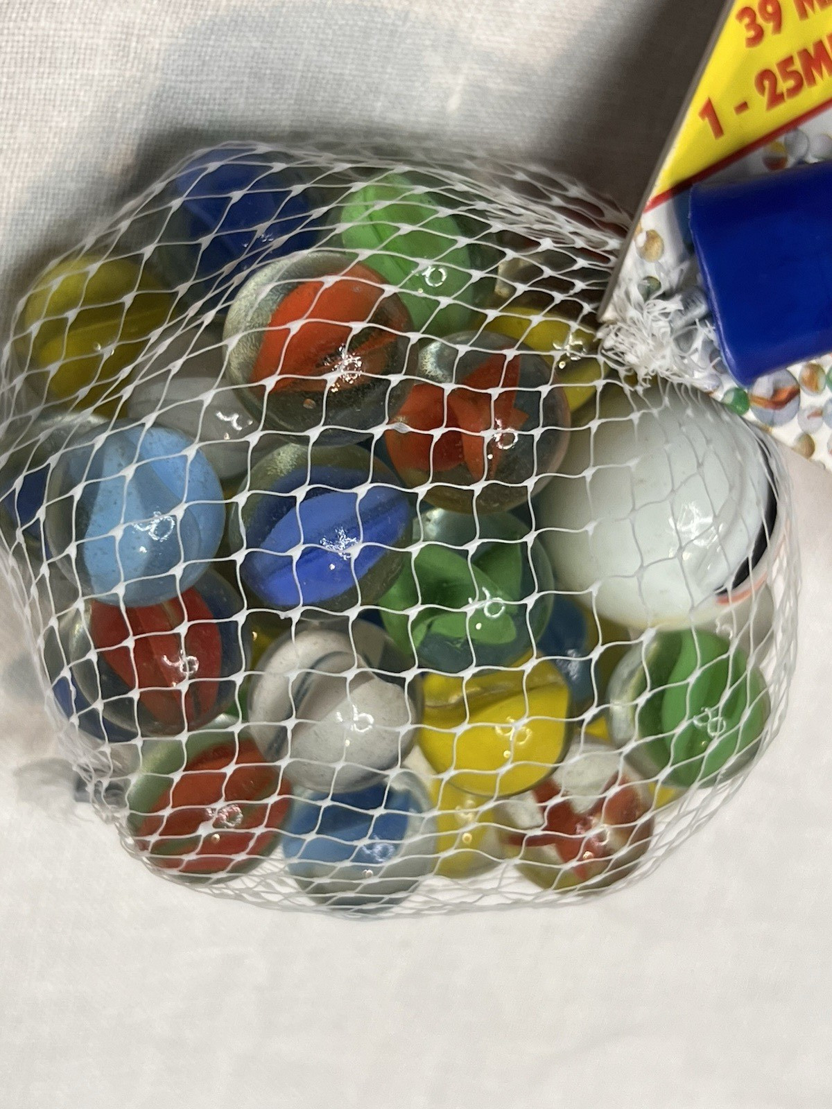 Vintage 1995 Crown Jewels Marble Collection • 39 Marbles + 1 Shooter • NEW USA