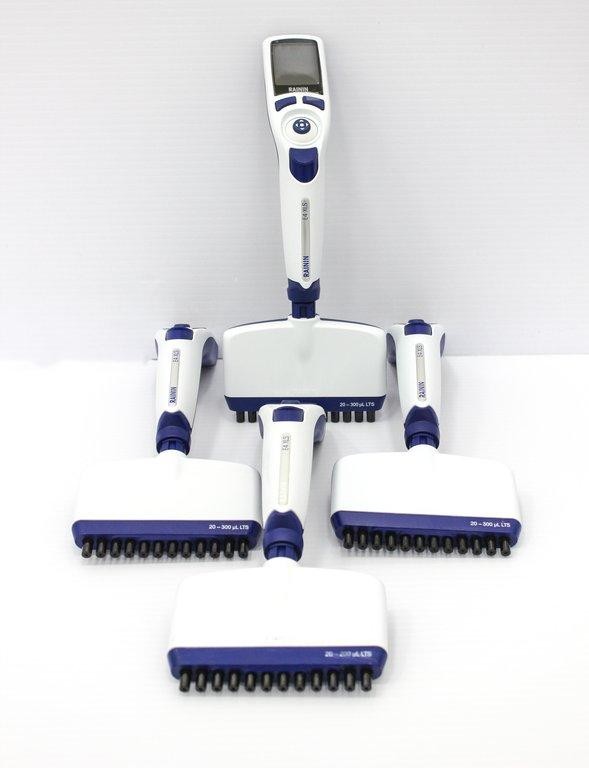 Rainin E4 XLS Electronic Pipettes Set, Turnkey, Multi-Channel, Adju (3377385)