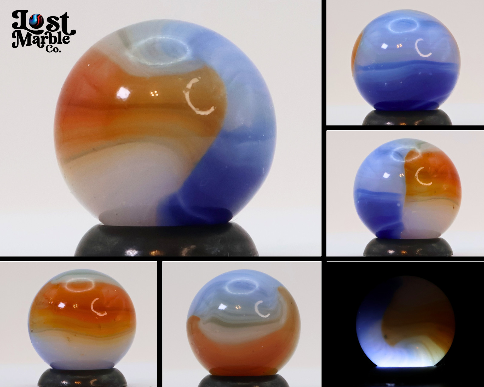 5/8″ Vitro Agate Tri-Lite Marble M-