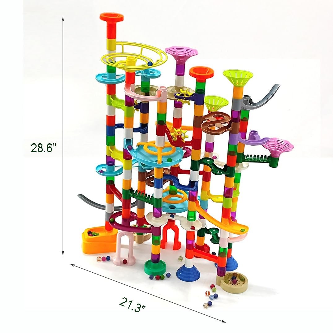 Marble Run – 200Pcs Maze Game Construction 35.08 cm x 43.18 x 14.00