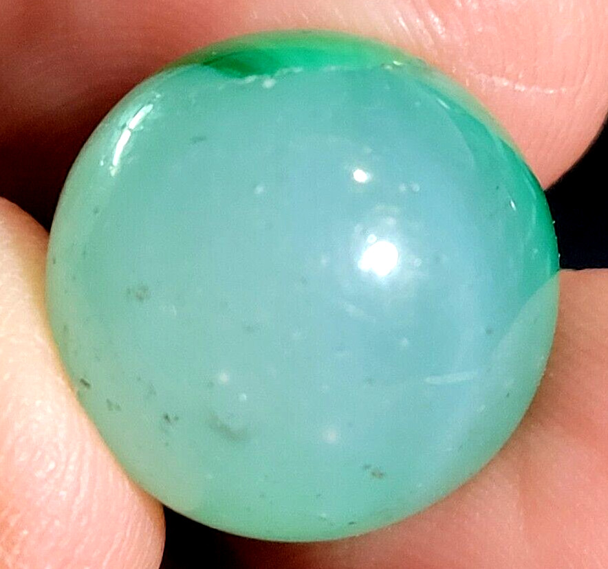 MASTER GLASS CO. MARBLES 0.63 COMET HEMET TRANSLUCENT WHISPY NM + – 3B/26