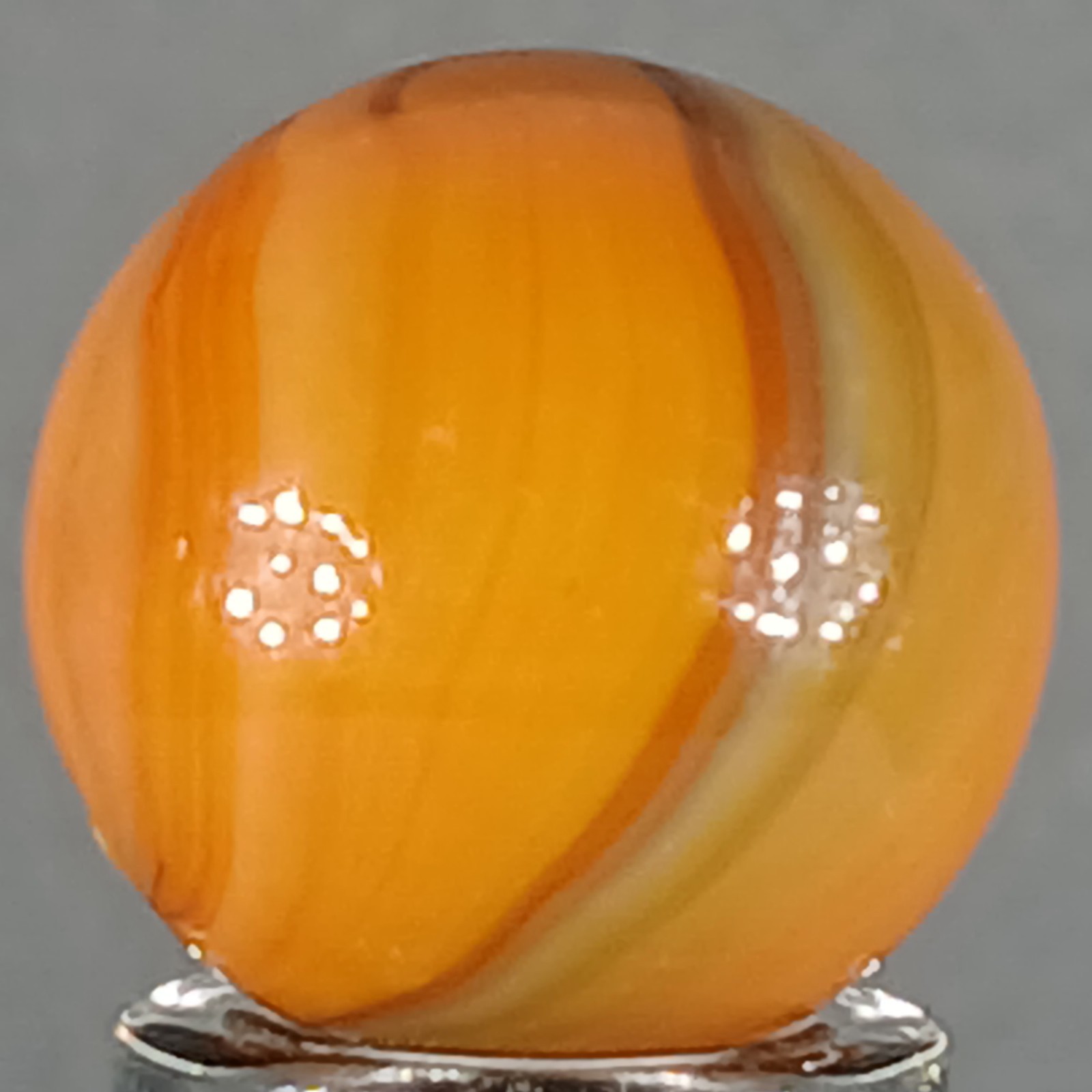 Vintage Imported Patch And Ribbon Marble .61 Inches Near-Mint Condition