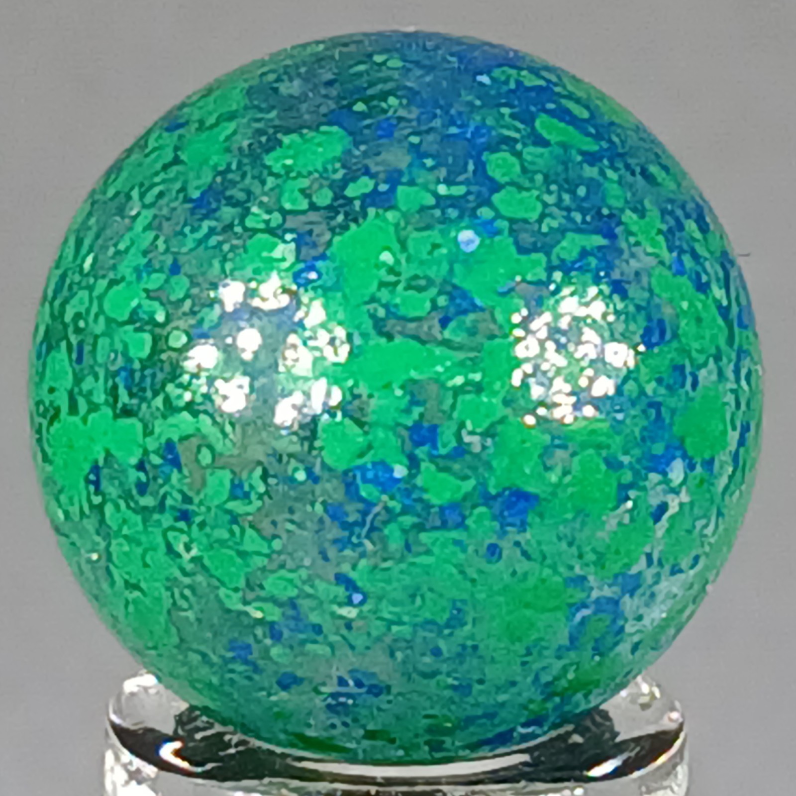Vacor Earth Marble .64 Inches Mint Condition Combined Shipping