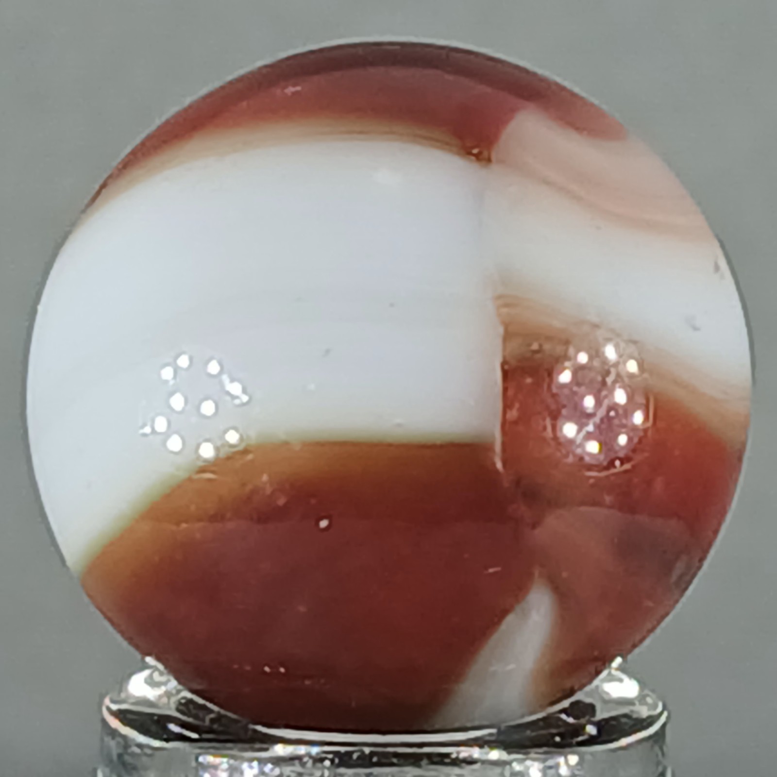 Vintage Marble King Rainbow .61 Inches Near-Mint Condition Combined Shipping