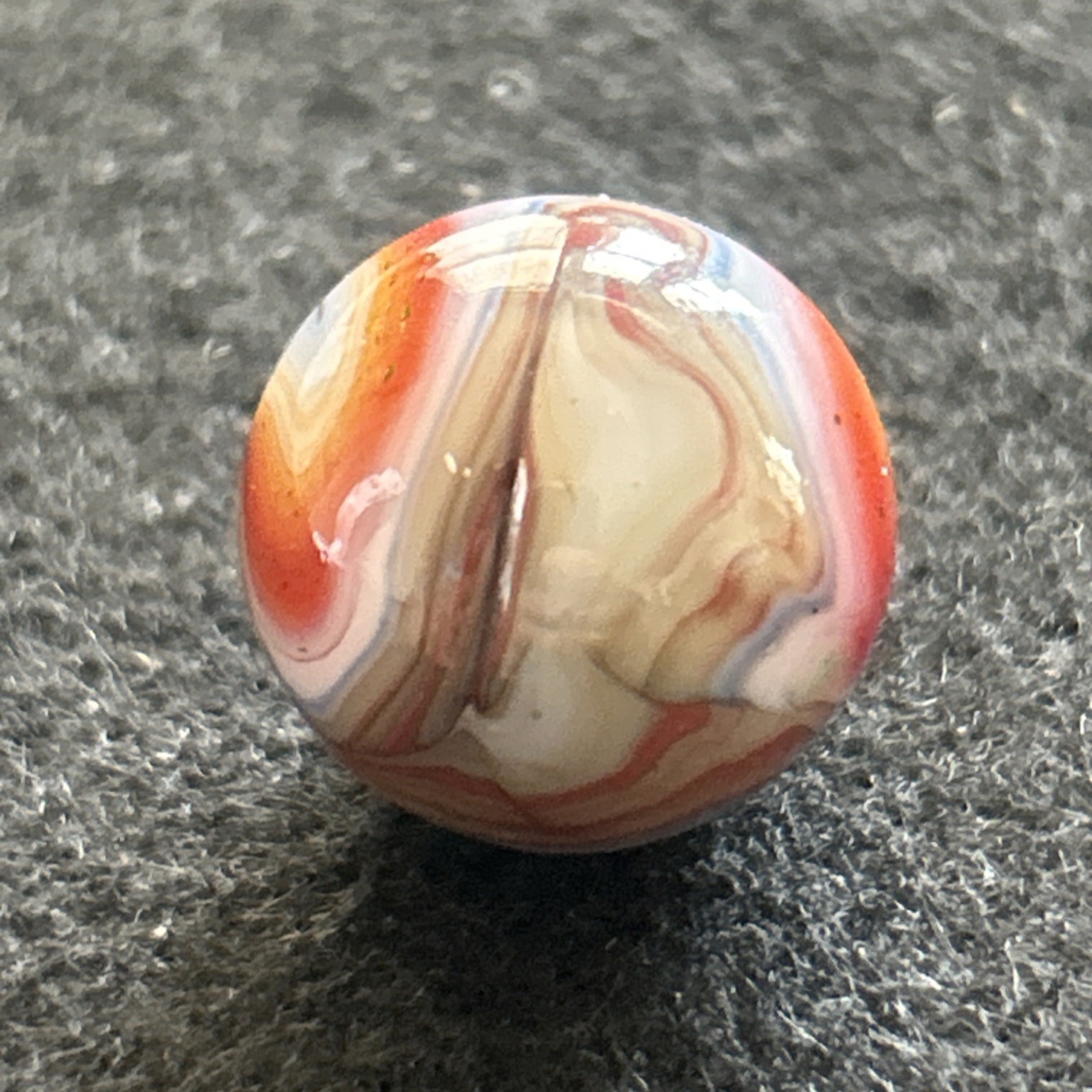 .80″-.68″ JABO/D.A.S. MARBLES LOT OF 7 SWIRLS MARLEY + More NM/NM+