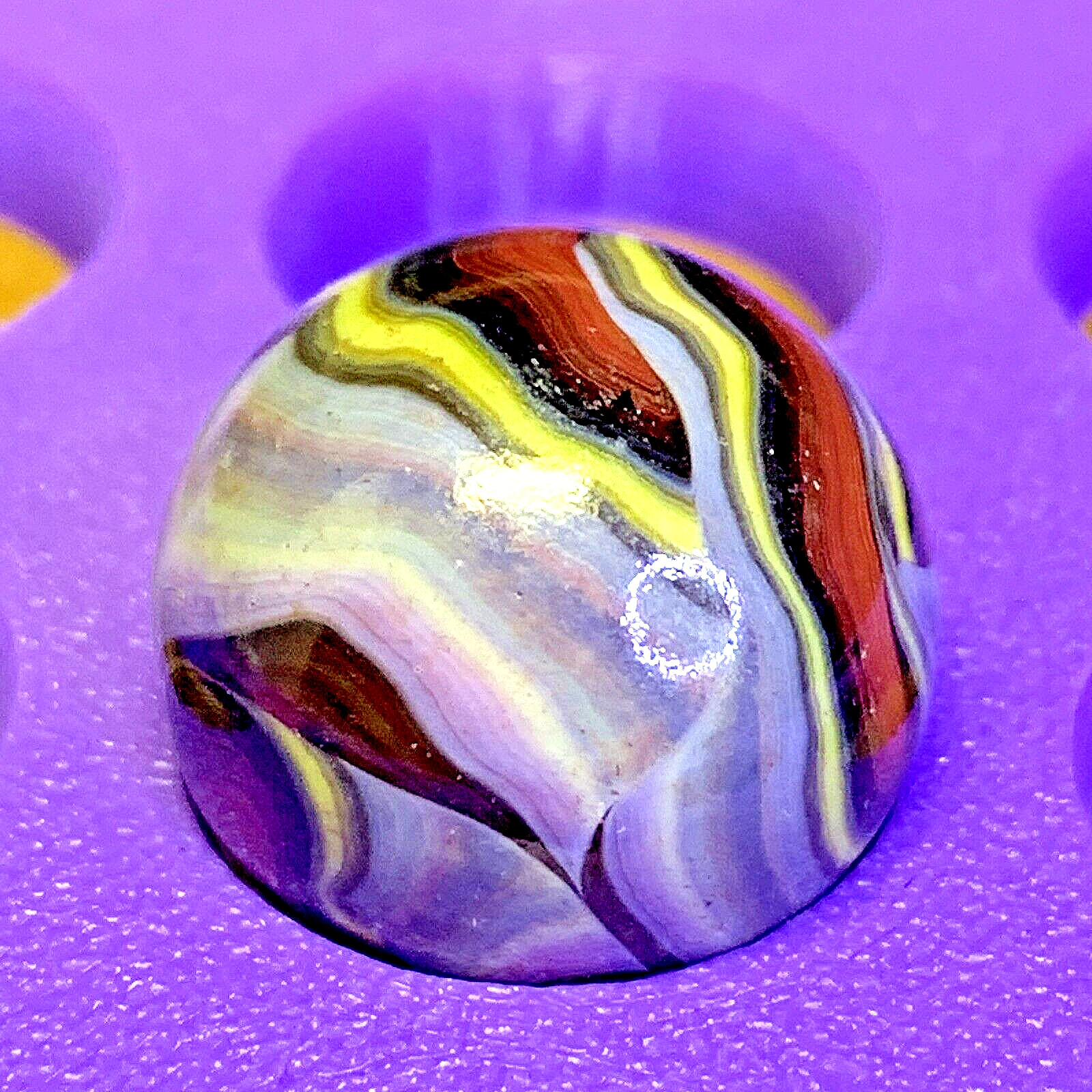 DAS/JABO/WV SICK FLAMES ! BOLD COLORS SWIRLS SHOOTER .67″ 9B/37