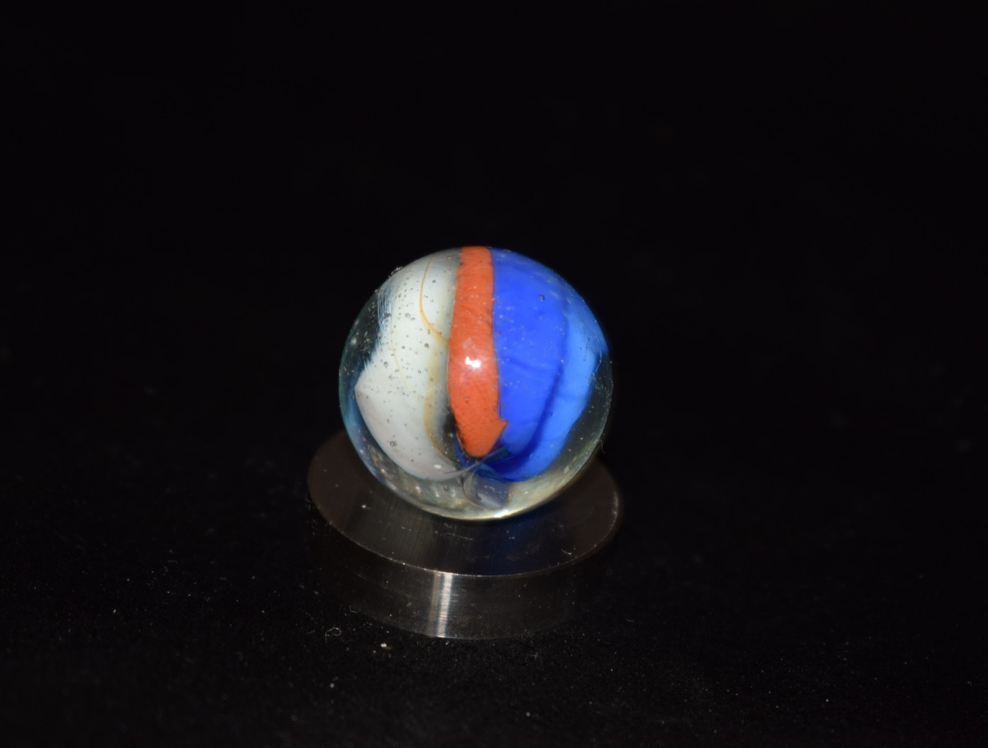 🐱➖⏩ Vacor Liberty 🟥⬜🟦Cat’s Eye Large Shooter Size .875″=7/8″=22mm MINT
