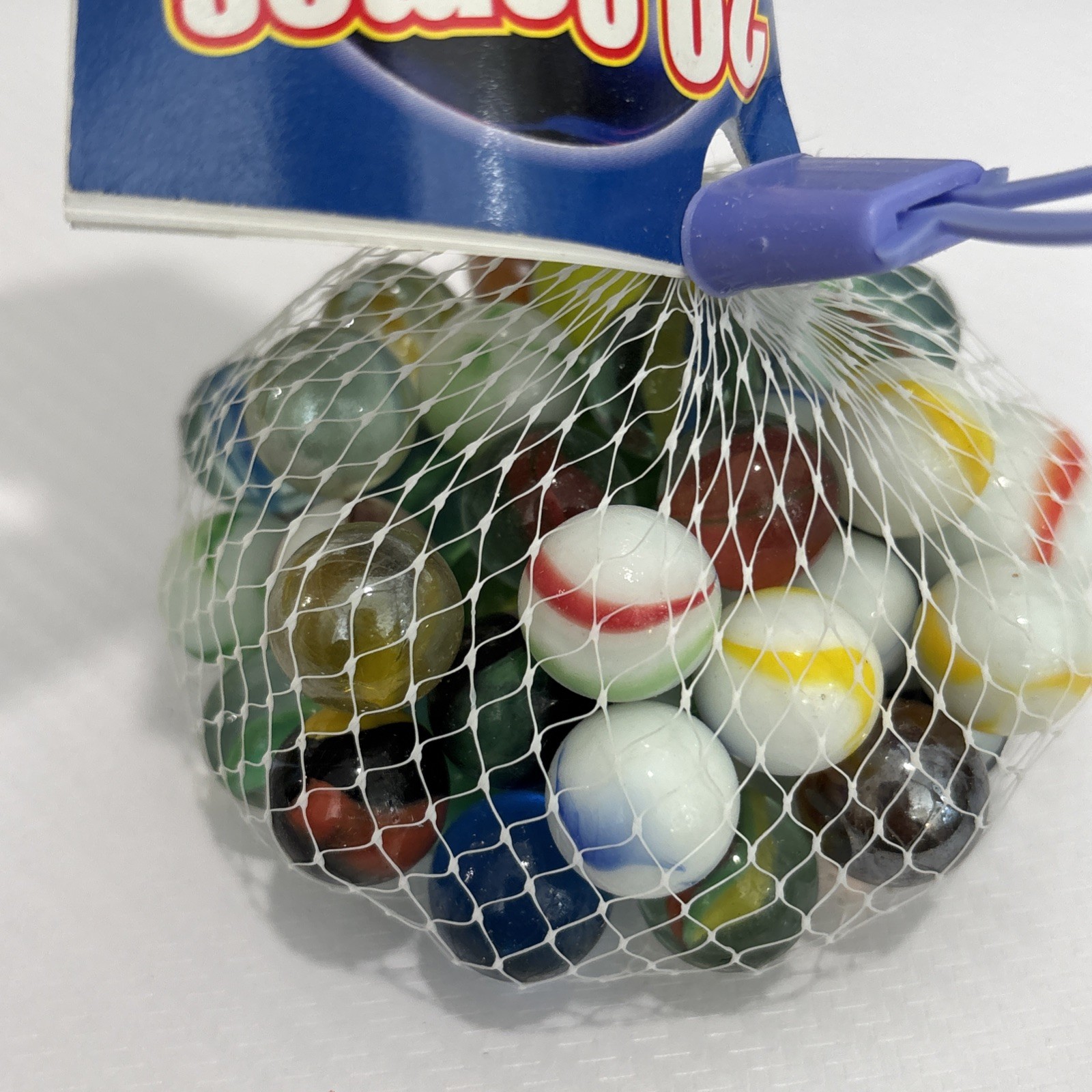 Vintage 1994 Imperial Toy Corp Glass Marbles: 49 Marbles & Shooters New 20 Games