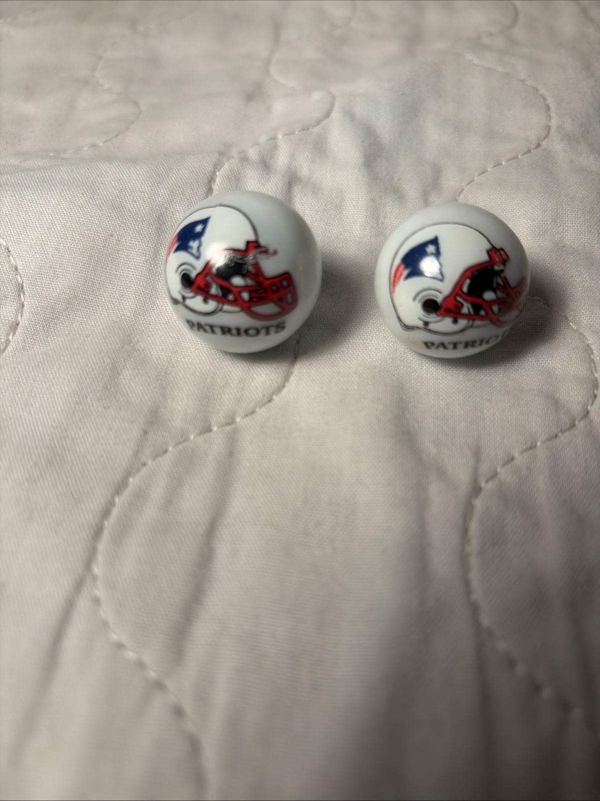 NFL Super Bowl Champions New England Patriots Marbles 1 Inch Item #1102