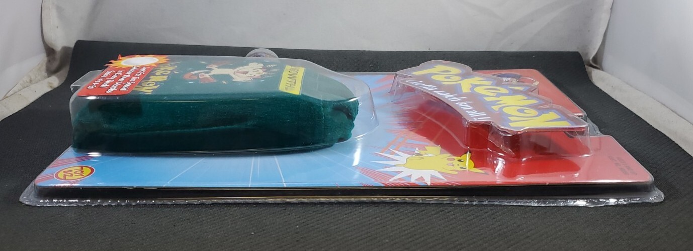 Pokémon Collector Marble Pouches: #52 Meowth, Series 1 Green Pouch, ToyBiz, NIB