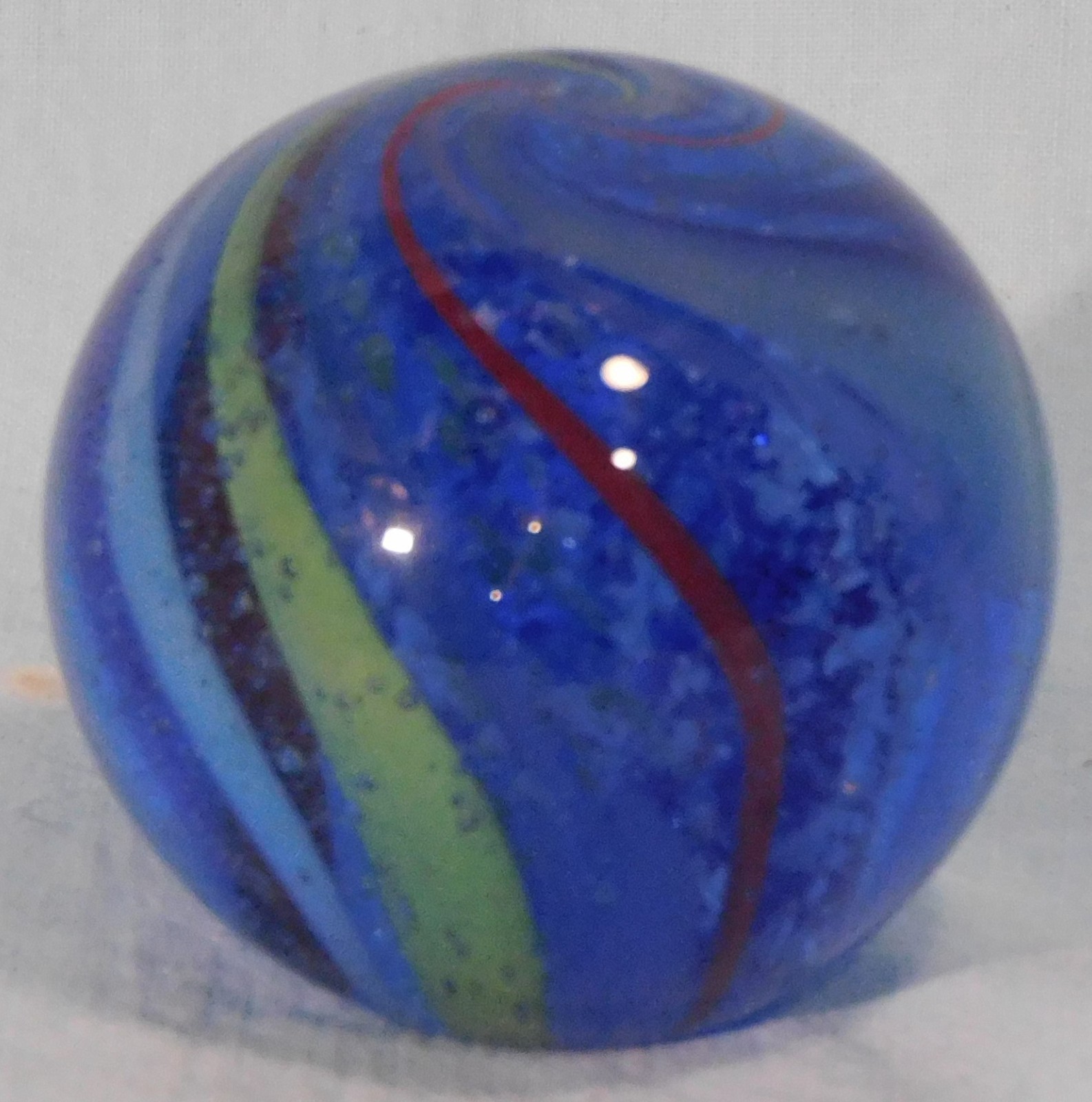 Andy Davis Contemporary Handmade Marble, 1 13/16″ Diameter, #118I
