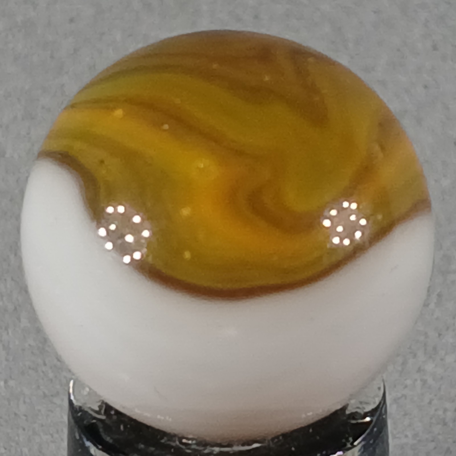Vintage Vitro Conqueror Marble .61 Inches Near-Mint Condition Combined Shipping
