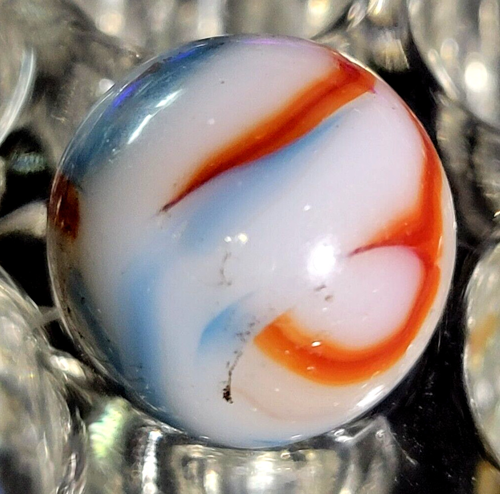 PELTIER NATIONAL LINE RAINBO LIBERTY 0.63″ OXBLOOD FLAMES NEAR MINT 3B/29