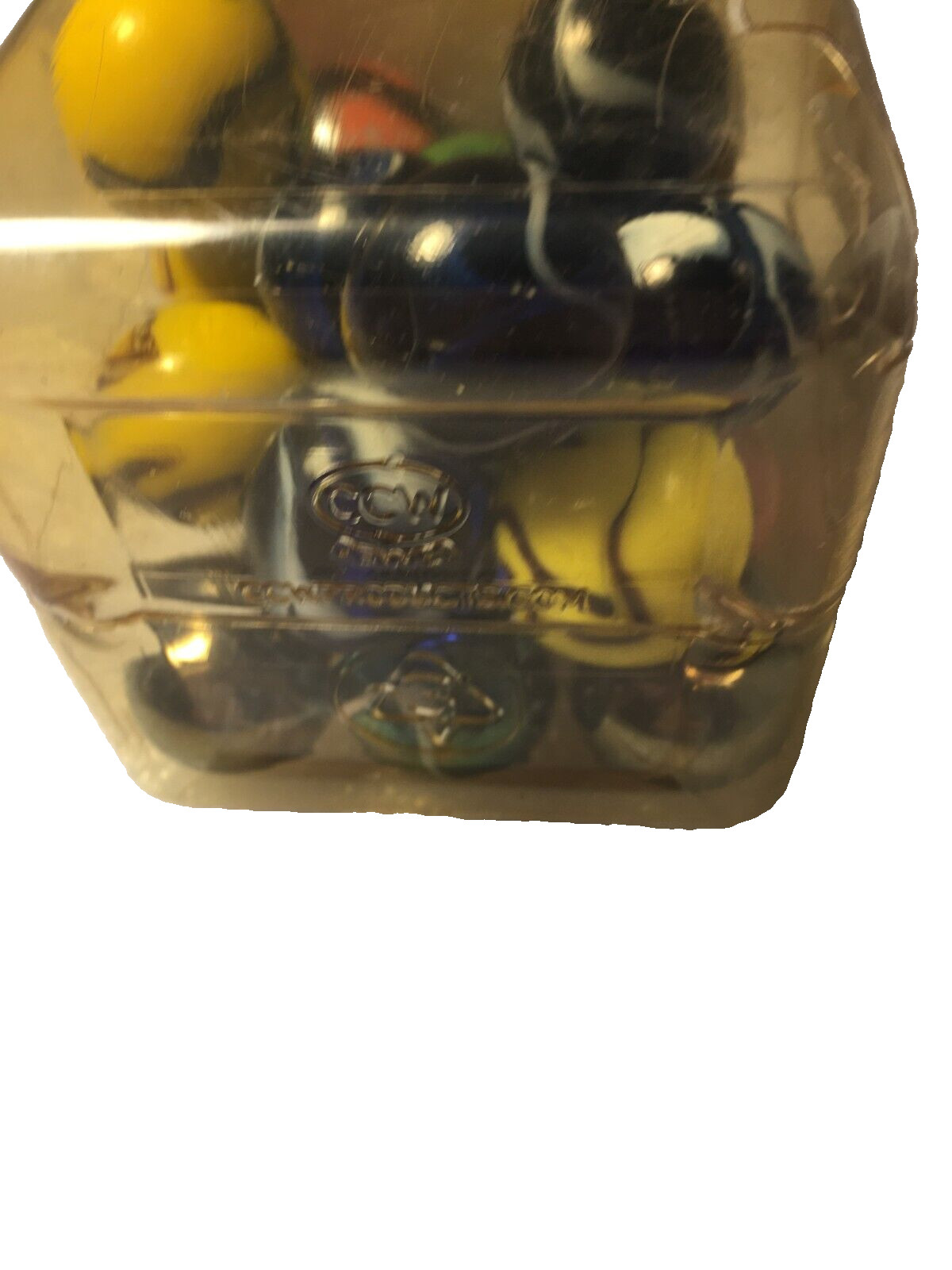 Vintage (22) Marbles Moon Marble Company Bonner Springs KS Hand Blown