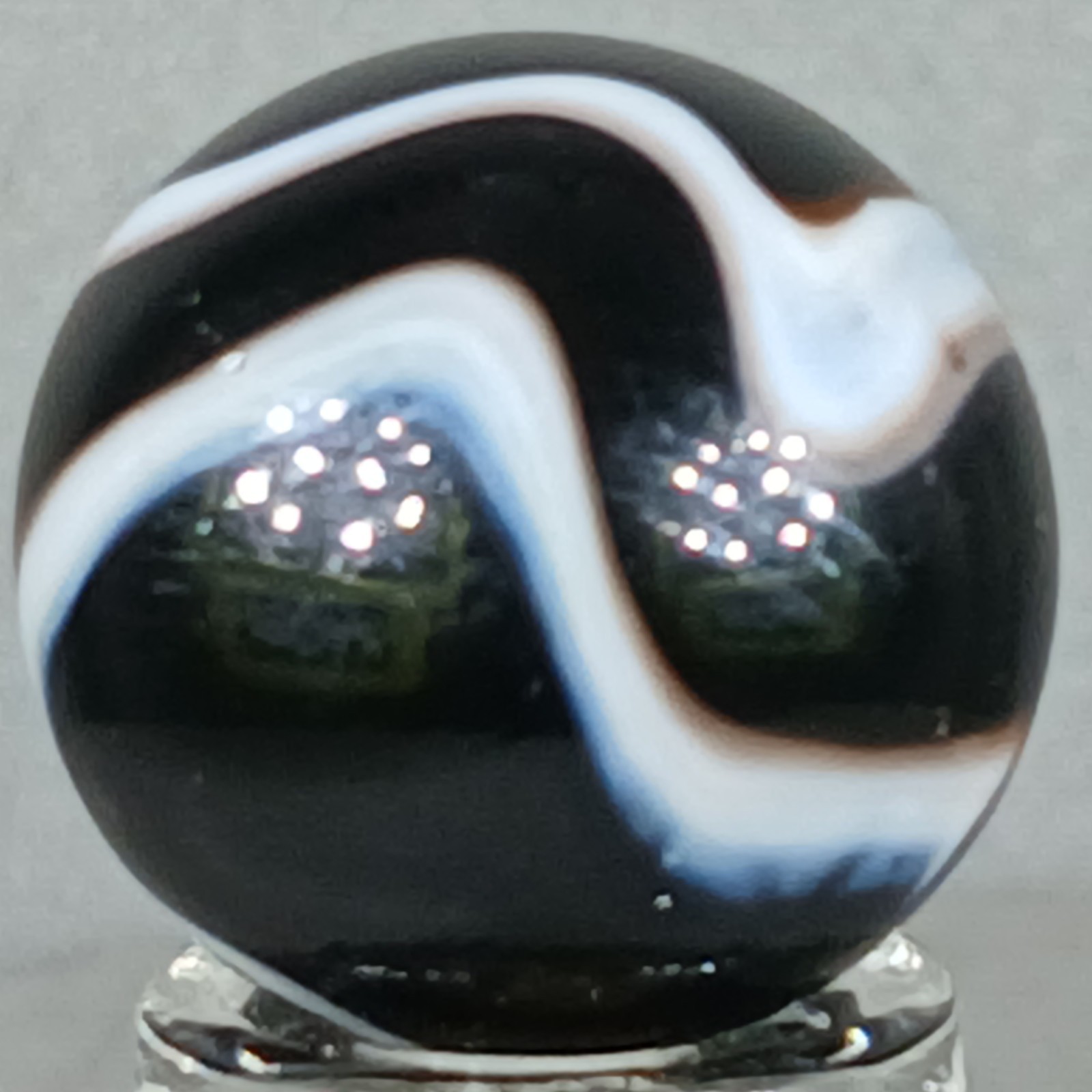 Vacor Zebra Marble .63 Inches Near-Mint Condition Combined Shipping