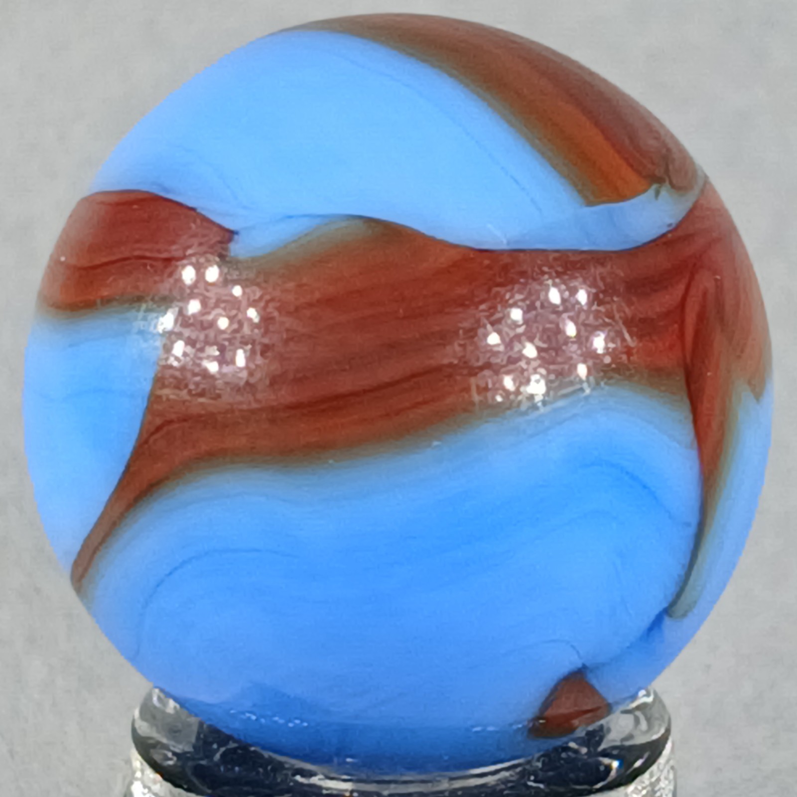 Vintage Christensen Agate Co. Swirl .62 Inches Near-Mint Condition