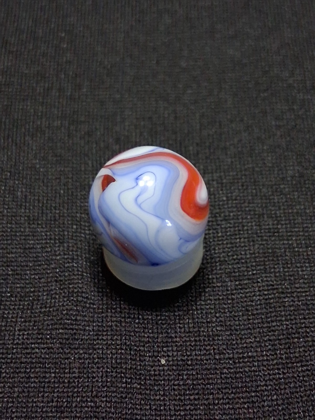 🇺🇸Vintage Champion Agate Liberty Swirl Marble🇺🇸 MINT .56IN