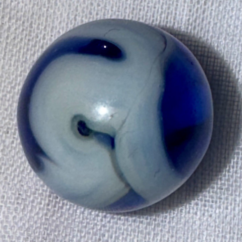 Vintage Translucent Swirl Marble, 0.53 in, Mint