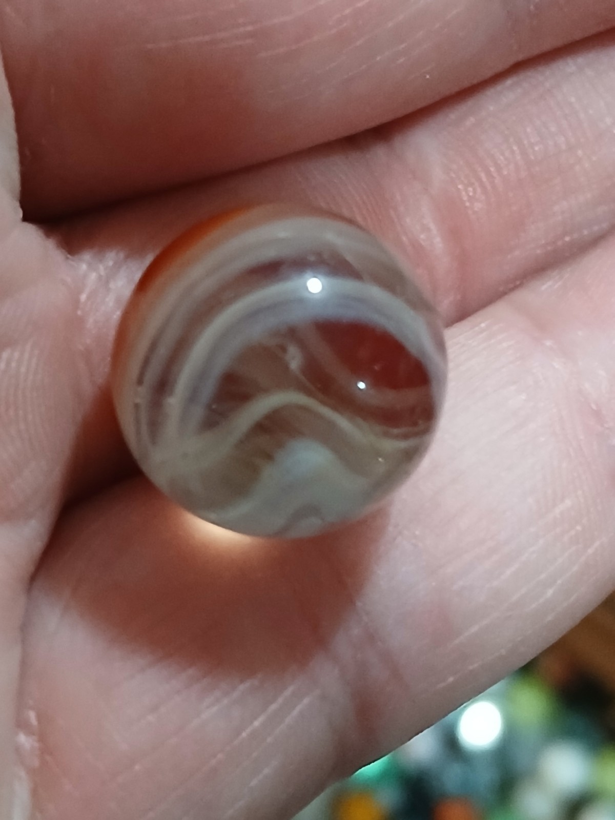 Vintage Vitro Agate Tri-lite Elite “Fancy Conqueror” Lot Of 6