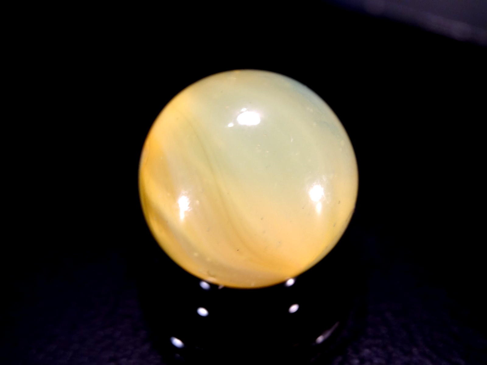 AKRO AGATE LEMONADE PATCH (personal collection) PRISTINE WET MINT (top shelf)