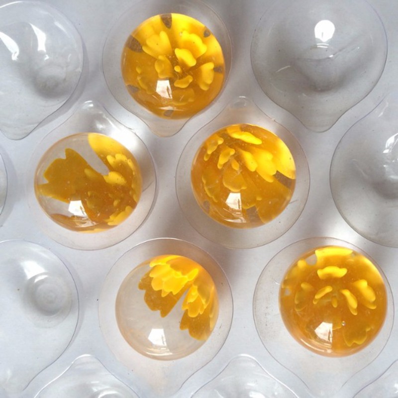 25mm Glass Beads Marbles Decorative Glass Balls DIY Decoration Kids Toy Game