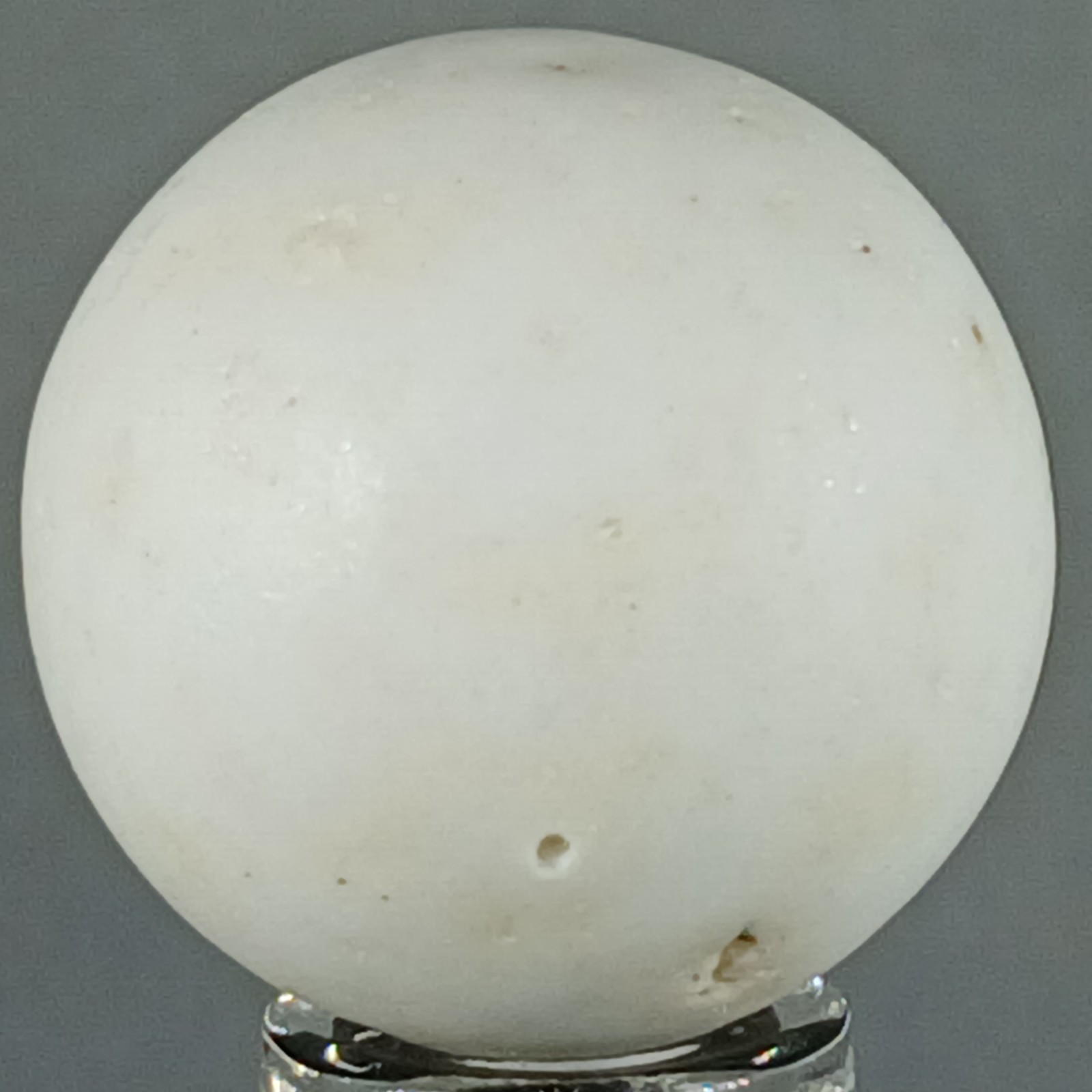 Large Vintage Clay Marble .71 Inches Near-Mint Condition Combined Shipping
