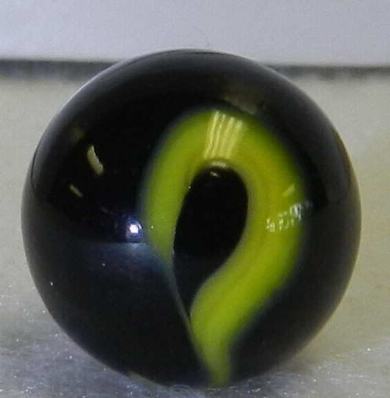 #18883m Small .57 Inches Vintage Christensen Agate Company Swirl Marble