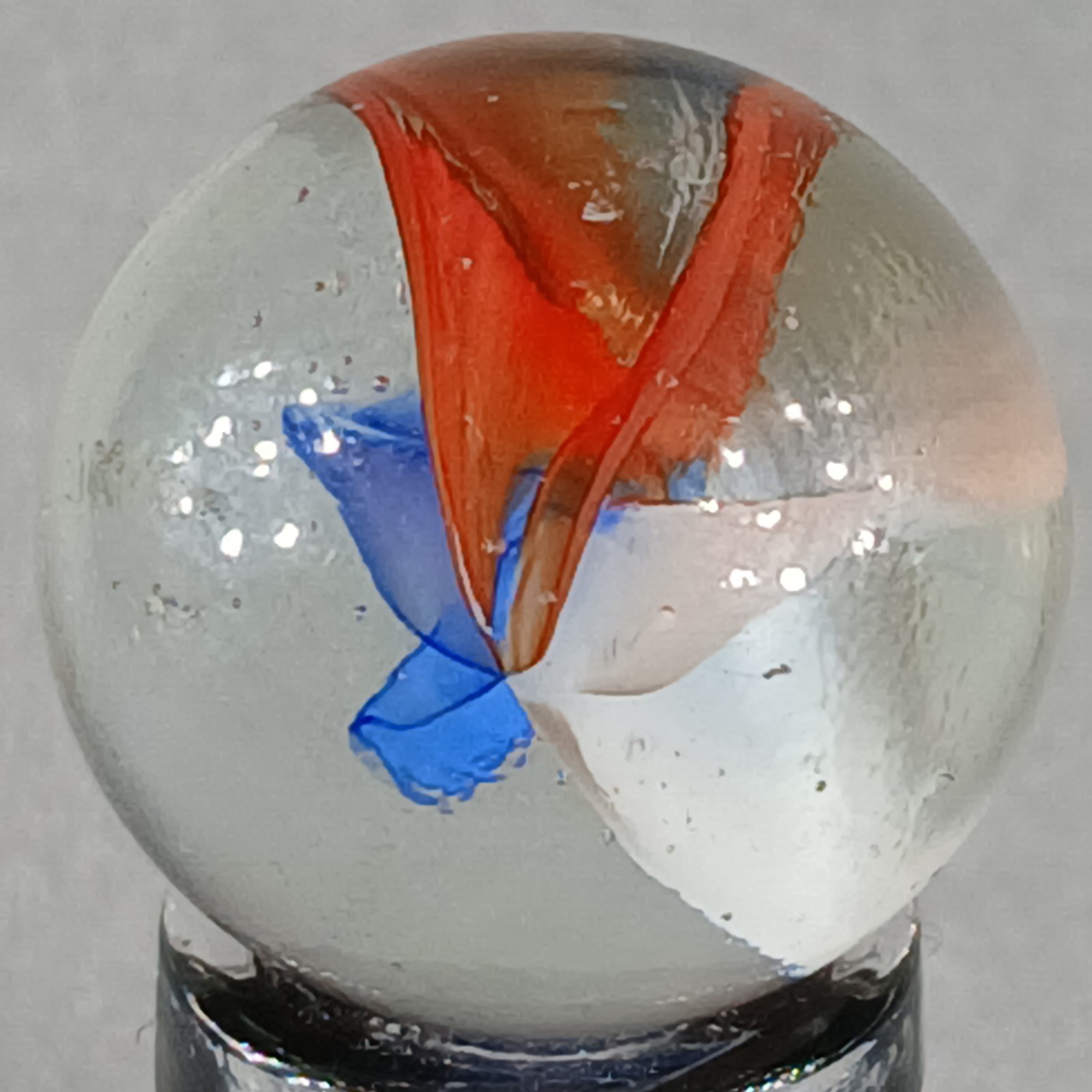 Vintage Imported Cat’s Eye Marble .60 Inches Near-Mint Condition
