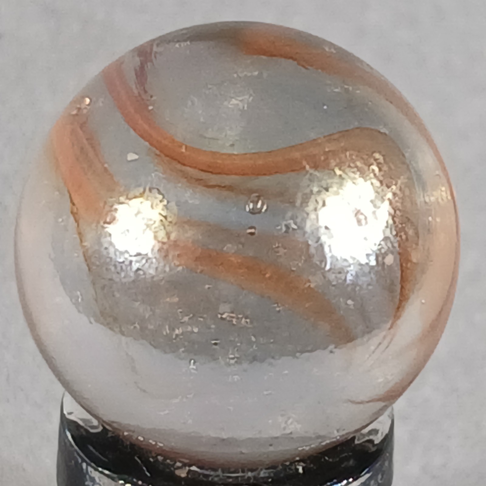 Vintage Imported Iridescent Cat’s Eye .63 Inches Near-Mint Condition