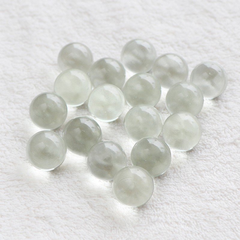 16mm Glass Marbles Beads Decorative Glass Balls Colorful Vase Fish Tank Decor