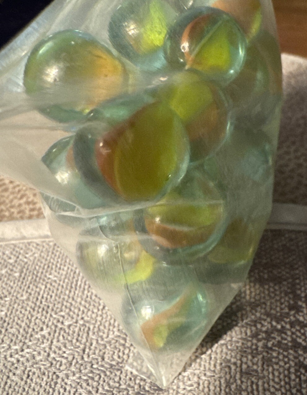 Vintage 1991 Tootsietoy Wonder Marbles Sealed Complete Set 1 Shooter 24 Marbles