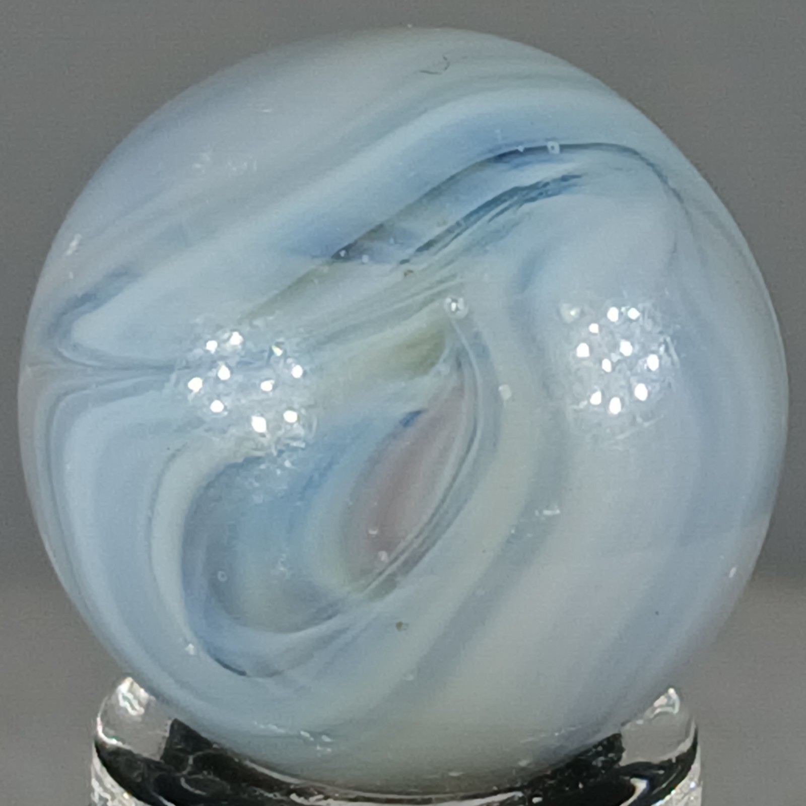 Vintage Champion Swirl Marble .61 Inches Near-Mint Condition Combined Shipping